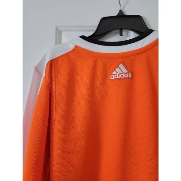 Adidas FLYERS HOME AUTHENTIC JERSEY Sz 46 (S) $180 - Picture 6 of 10